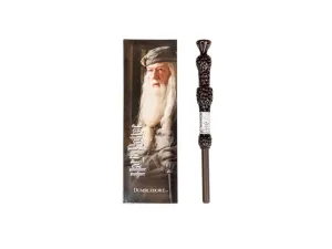 The Noble Collection Pero v tvare prútika a záložka Harry Potter (Albus Dumbledore)