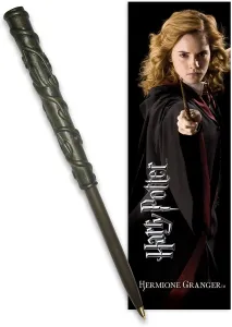 The Noble Collection Pero v tvare prútika a záložka Harry Potter (Hermiona Grangerová)