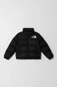 Detská páperová bunda The North Face 1996 RETRO NUPTSE JACKET čierna farba