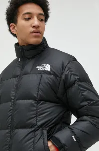 Páperová bunda The North Face MENS LHOTSE JACKET pánska, čierna farba, zimná #8675974