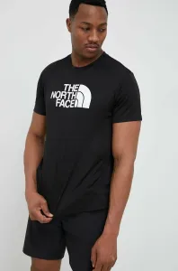 Športové tričko The North Face Reaxion Easy čierna farba, s potlačou #7521612