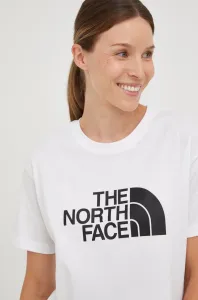 Bavlnené tričko The North Face NF0A4T1RFN41-FN41, biela farba, #5526098