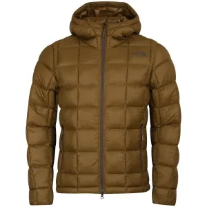 The North Face M THERMOBALL SUPER HOODIE Pánska bunda, khaki, veľkosť #6187155
