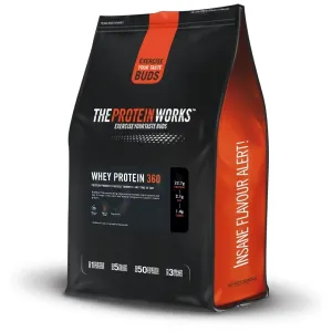 Whey Protein 360 ® - The Protein Works, príchuť chocolate silk, 2400g