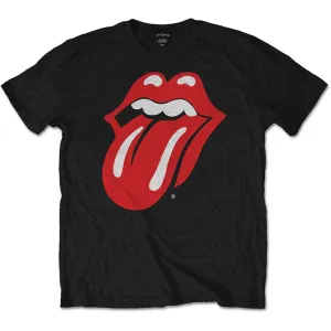 The Rolling Stones tričko Classic Tongue Čierna L #2104463