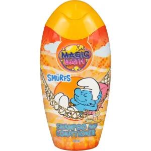 The Smurfs Magic Bath Shampoo & Conditioner šampón a kondicionér pre deti 200 ml