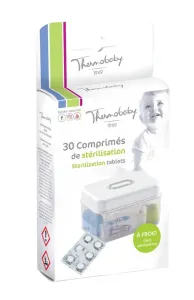 THERMOBABY - Sterilizačné tabletky 30 ks, White