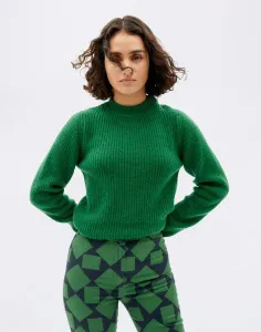 Thinking MU Garden Green Hera Knitted Sweater GARDEN GREEN L