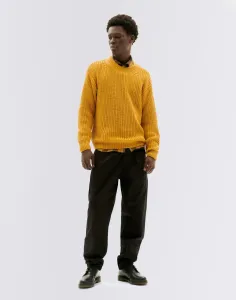 Thinking MU Mustard Julio Knitted Sweater MUSTARD XL
