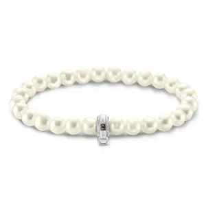 THOMAS SABO náramok na charm Pearls silver X0284-082-14 #2657299