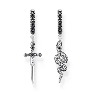 THOMAS SABO náušnice Snake and sword CR713-643-11