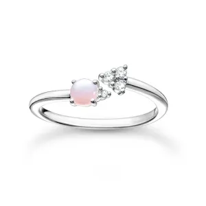 THOMAS SABO prsteň Opal-Imitation shimmering pink TR2345-166-7 #8906479