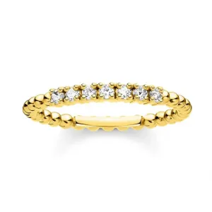 THOMAS SABO prsteň Ring dots yellow TR2323-414-14 #4603573