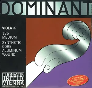 Thomastik Strings For Viola Dominant nylon core Medium #264430