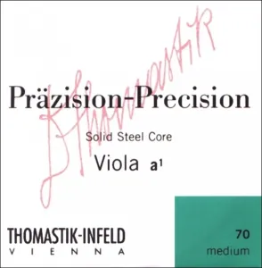 Thomastik Strings For Viola Precision steel solid core Medium #273919