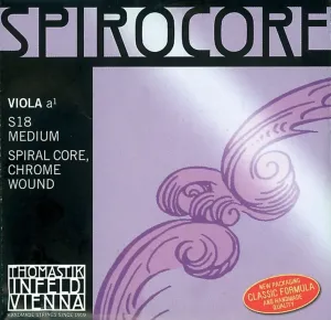 Thomastik Strings For Viola Spirocore spiral core Medium #5340342