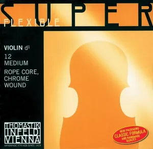 Thomastik Strings For Violin Superflexible rope core Medium #263684