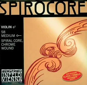Thomastik Strings For Violin Spirocore spiral core Medium #263688