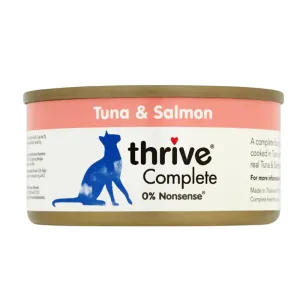 Výhodné balenie Thrive Complete 24 x 75 g - tuniak a losos