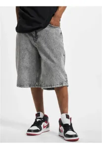 Thug Life Denim Shorts Grow grey - Size:38