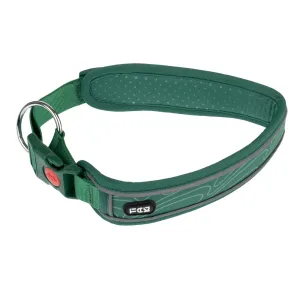 Obojok TIAKI Soft & Safe, zelený - Veľkosť L: obvod krku 55 - 65 cm, šírka 45 mm