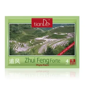 Tiande Telová fytonáplasť Zhui Feng Forte 4 ks