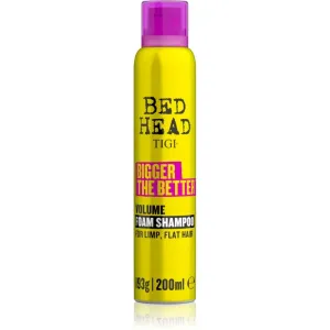 Tigi Bed Head Bigger The Better Volume Foam Shampoo posilujúci šampón pre objem a spevnenie vlasov 200 ml