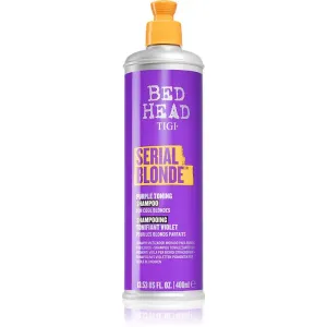 TIGI Bed Head Serial Blonde fialový tónovací šampón pre blond a melírované vlasy 400 ml #393143