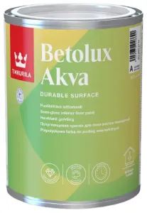 BETOLUX AKVA - Vodou riediteľná farba na podlahy (zákazkové miešanie) TVT M336 - hibiscus 0,9 L