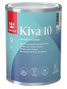 KIVA 10 - Nežltnúci nábytkový lak do interiéru bezfarebný matný 0,9 L