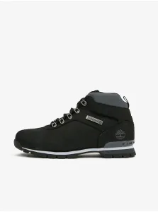 Čierne pánske členkové kožené topánky Timberland Splitrock 2 #9252525