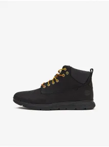 Čierne pánske kožené členkové topánky Timberland Killington Chukka #610281