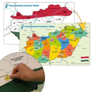 Stieracia mapa Maďarska