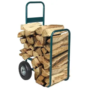 Prepravný vozík na drevo