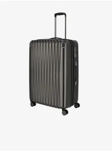 Titan Skořepinový cestovní kufr Barbara Glint L Anthracite metallic 100 l