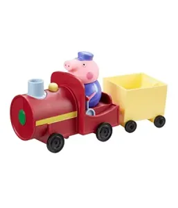 TM Toys Prasiatko Peppa Pig vláčik + figúrka s vagónom