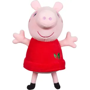 TM Toys Peppa Pig plyšová Peppa červené šatôčky 20 cm