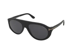 Tom Ford Rex FT1001 01A - ONE SIZE (57)