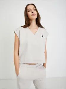 Cream Women's Sweatshirt Vest Tom Tailor Denim - Women #4269903