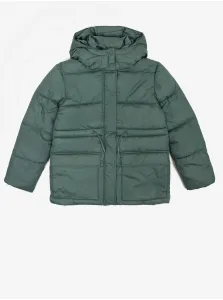 Green Girls Quilted Winter Jacket with Detachable Hood Tom Tailor - Girls #617287