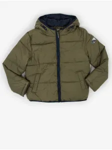 Khaki Boys Quilted Jacket with Hood Tom Tailor - Boys #635524