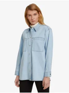 Light Blue Women's Denim Jacket Tom Tailor Denim - Women #703853