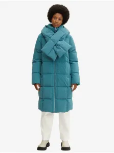 Turquoise Women's Winter Quilted Coat Tom Tailor - Women #613821