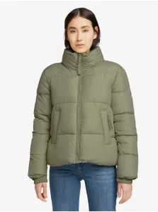 Green Women's Quilted Winter Jacket Tom Tailor - Women #723726