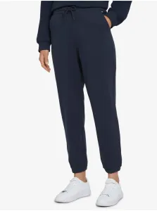 Dark Blue Women's Basic Sweatpants Tom Tailor Denim - Women #703158