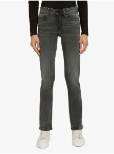 Dark Grey Women's Straight Fit Jeans Tom Tailor - Women #703264