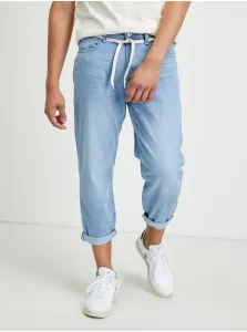 Light Blue Men's Straight Fit Jeans Tom Tailor Denim - Men's