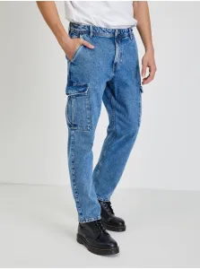Blue Men's Jeans with Tom Tailor Denim Pockets - Men #611876