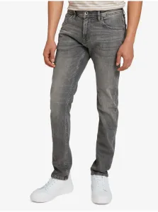 Grey Men's Slim Fit Jeans Tom Tailor Denim - Men's #709065