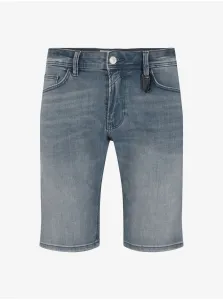 Grey Blue Men's Denim Shorts Tom Tailor Denim - Men's #638229